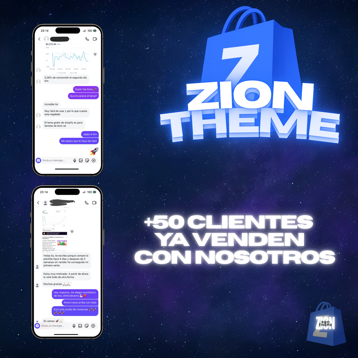 SHOPIFY ZionTheme™ PRO + Guía + Pack IA (Todo Incluido)
